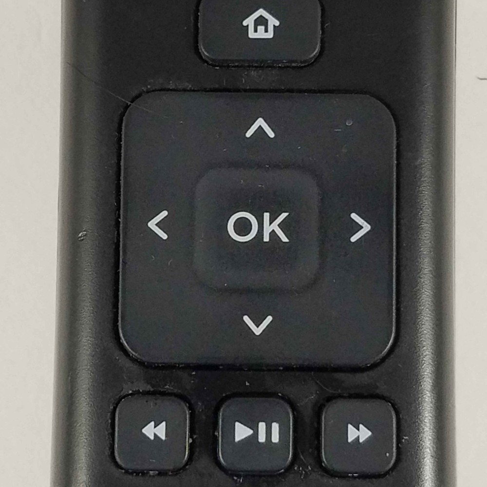 Original Roku QC23 Remote Control Black Streaming TV Channel Pause Rewind - Picture 2 of 5
